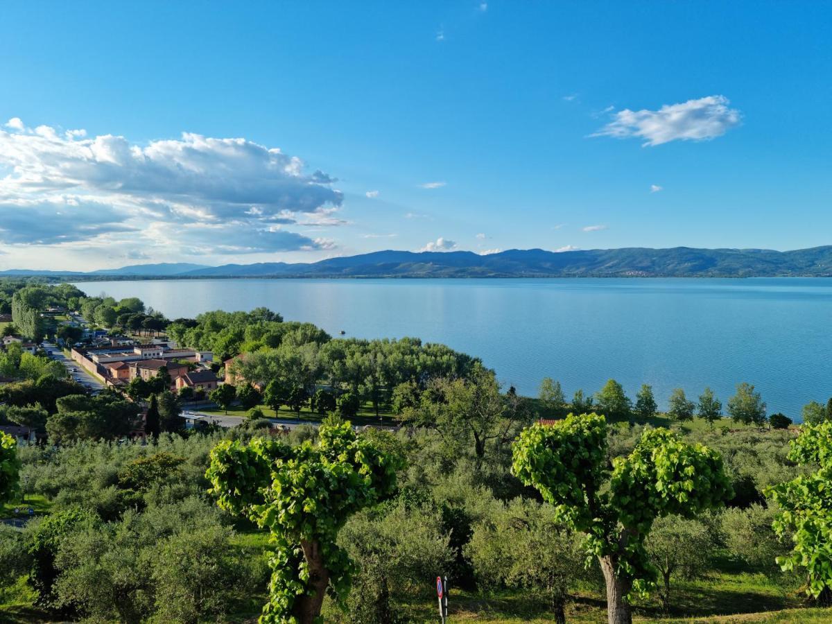 Bellavista La Tua Romantica Vacanza Sul Trasimeno Apartment กัสติลโยเน เดล ลาโก ภายนอก รูปภาพ