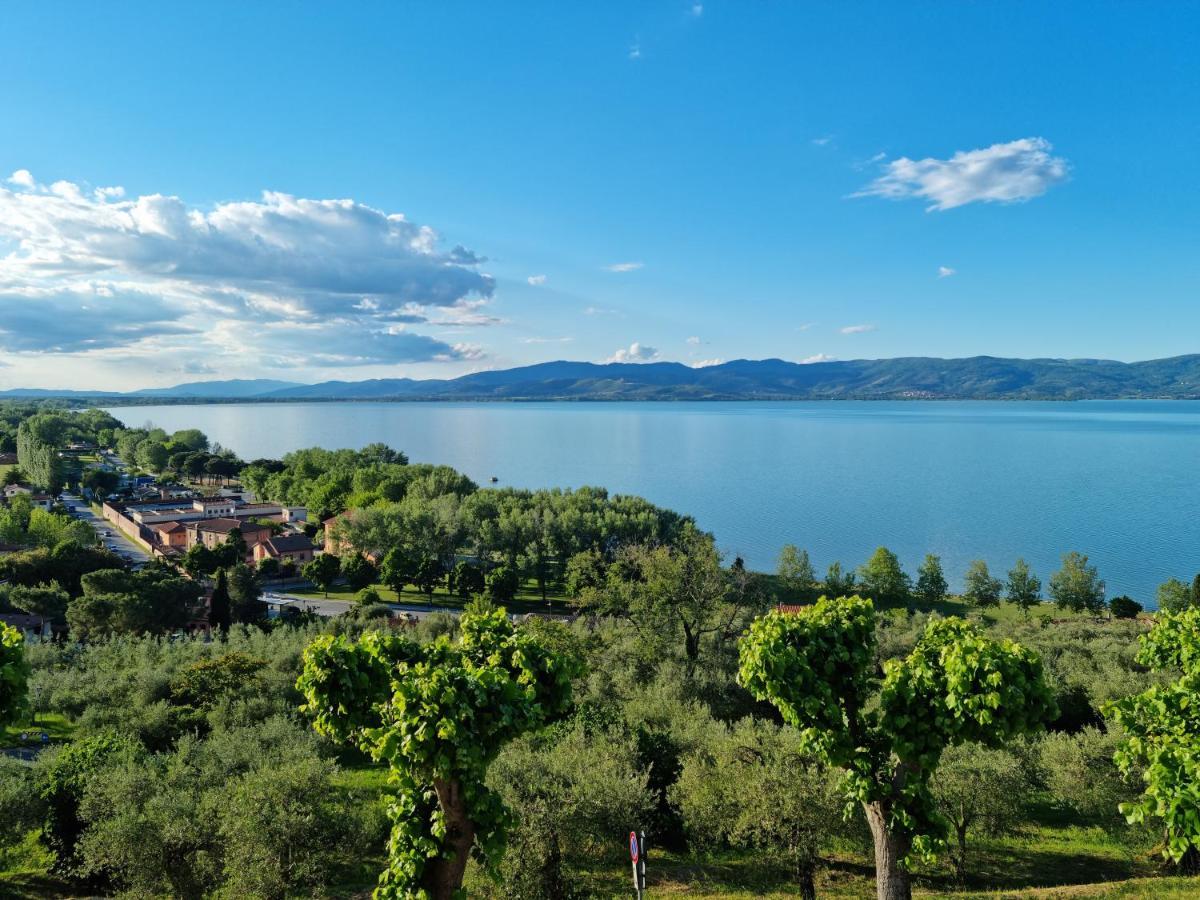 Bellavista La Tua Romantica Vacanza Sul Trasimeno กัสติลโยเน เดล ลาโก ภายนอก รูปภาพ
